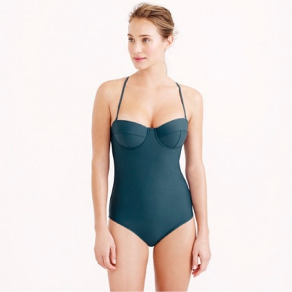 J. Crew One Piece Underwire Swimsuit - Picture 2 of 6